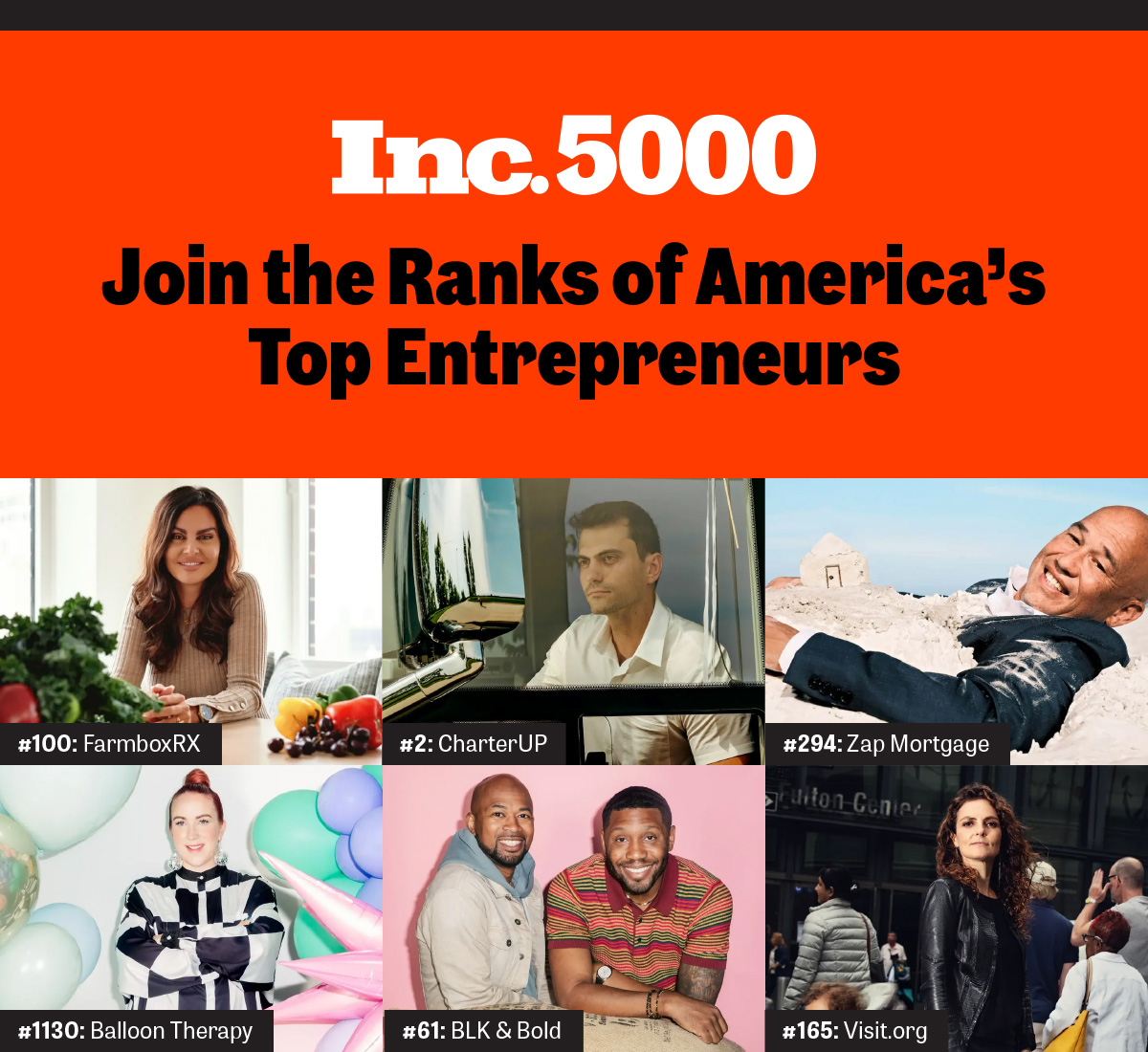 Inc. 5000 | Join the Ranks of America's Top Entrepreneurs