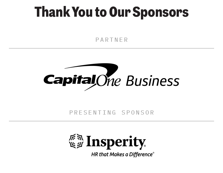 Thank You to Our Sponsors